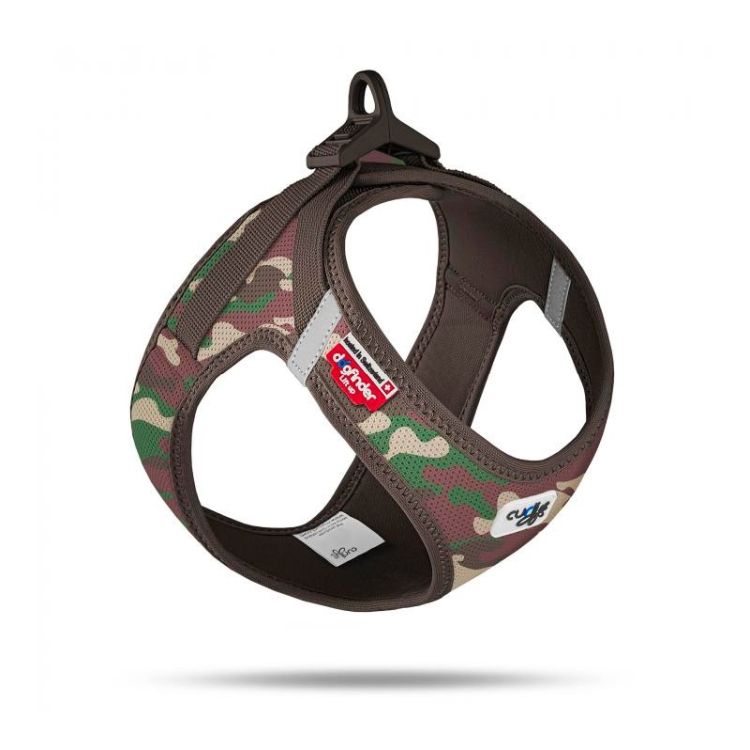 CURLI perro arnes air-mesh camuflaje