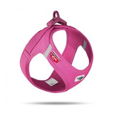CURLI perro arnes air-mesh fucsia