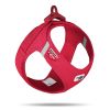 CURLI perro arnes air-mesh rojo XL 55-63 cm