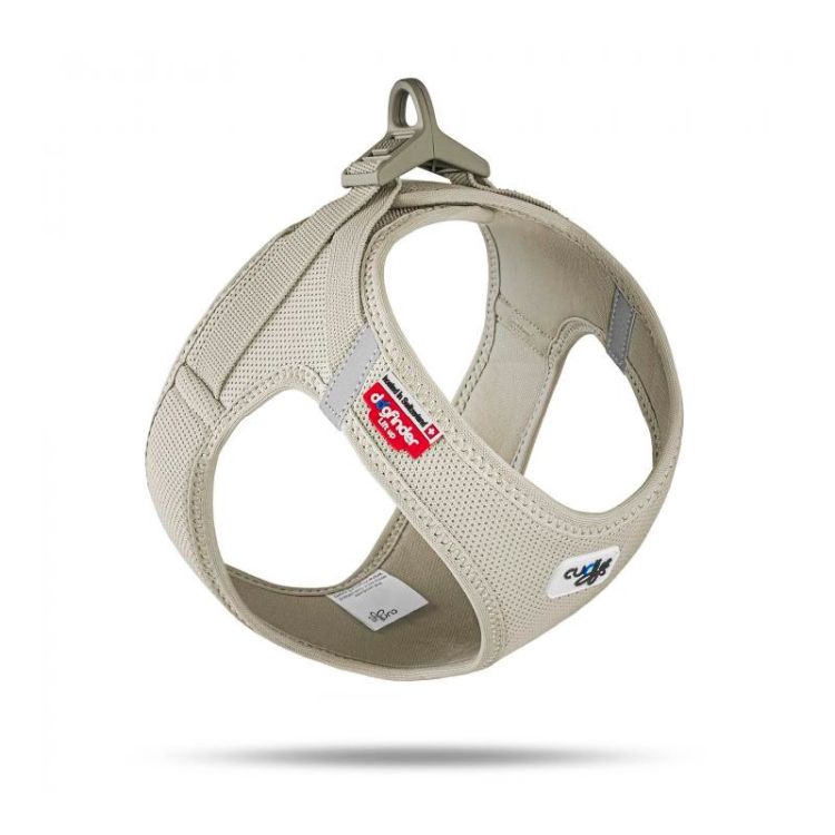 CURLI perro arnes air-mesh perla