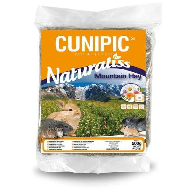 CUNIPIC roedor Naturaliss heno monta a 500 gr