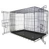 ICA jaula metalico plegable 92x55x63 cm