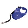 ICA perro correa extensible azul S 15 kg