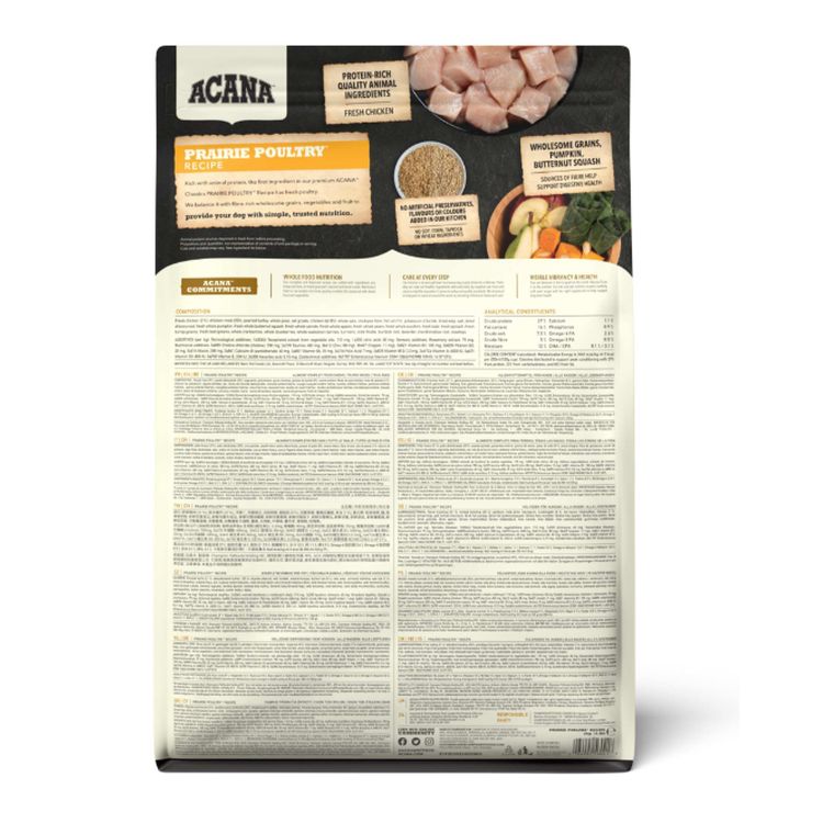 ACANA perro adulto Prairie poultry