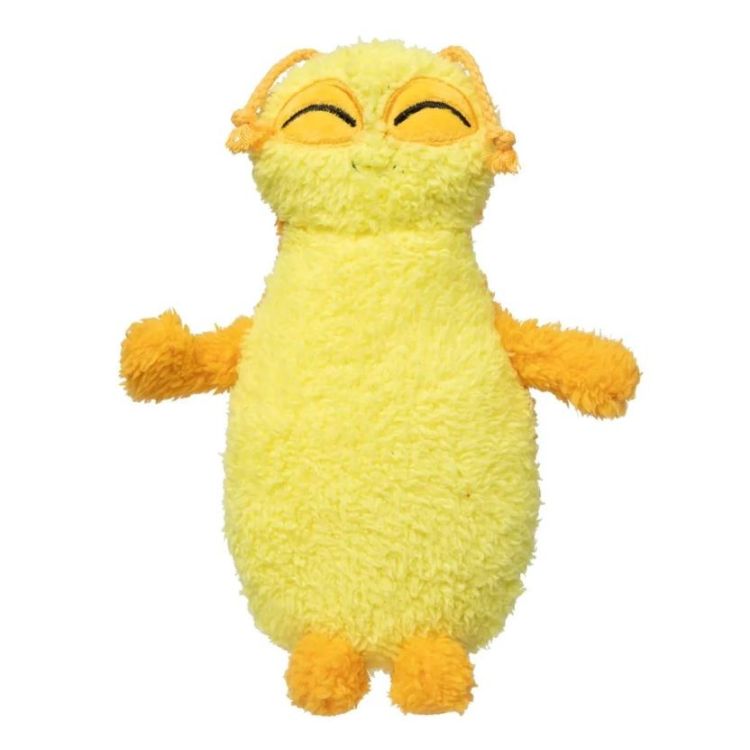 FUZZYARD perro juguete Belly The Bed Bug amarillo