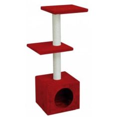 NAYECO rascador Amelie rojo 30x30x89 cm