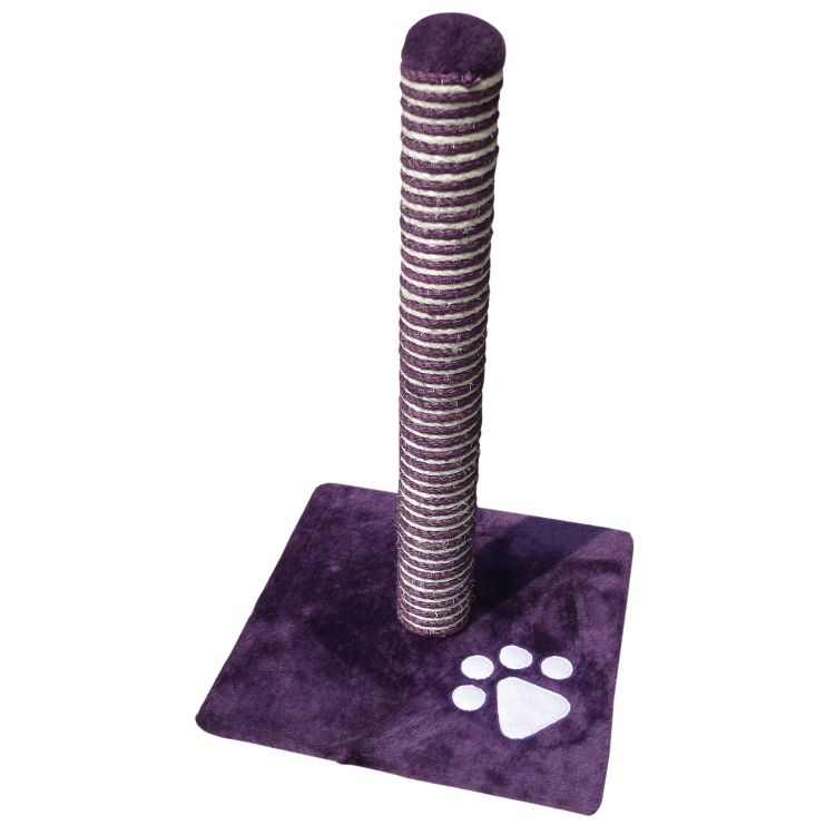 NAYECO rascador Amelie azul petroleo 3 alturas con gatera