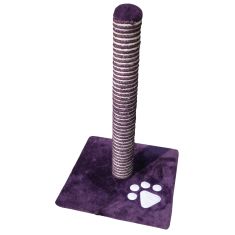 NAYECO rascador Amelie azul petroleo 3 alturas con gatera