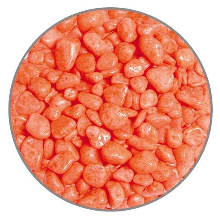 ICA grava neon naranja 7 mm 1 kg