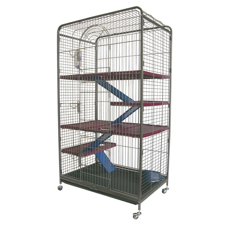 ICA huron jaula cuatro alturas 79x52x140 cm