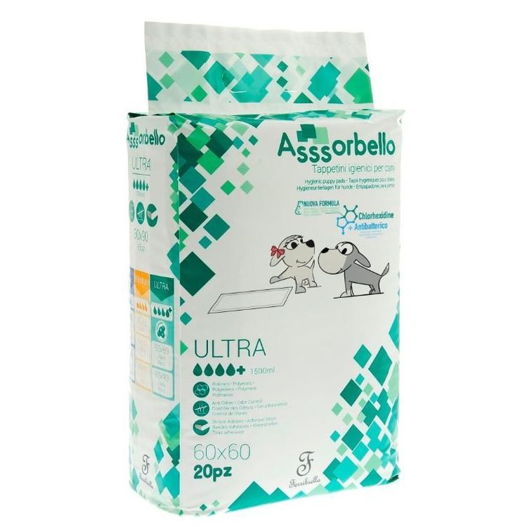 FERRIBIELLA empapadores ultra 20 uds 60x60 cm