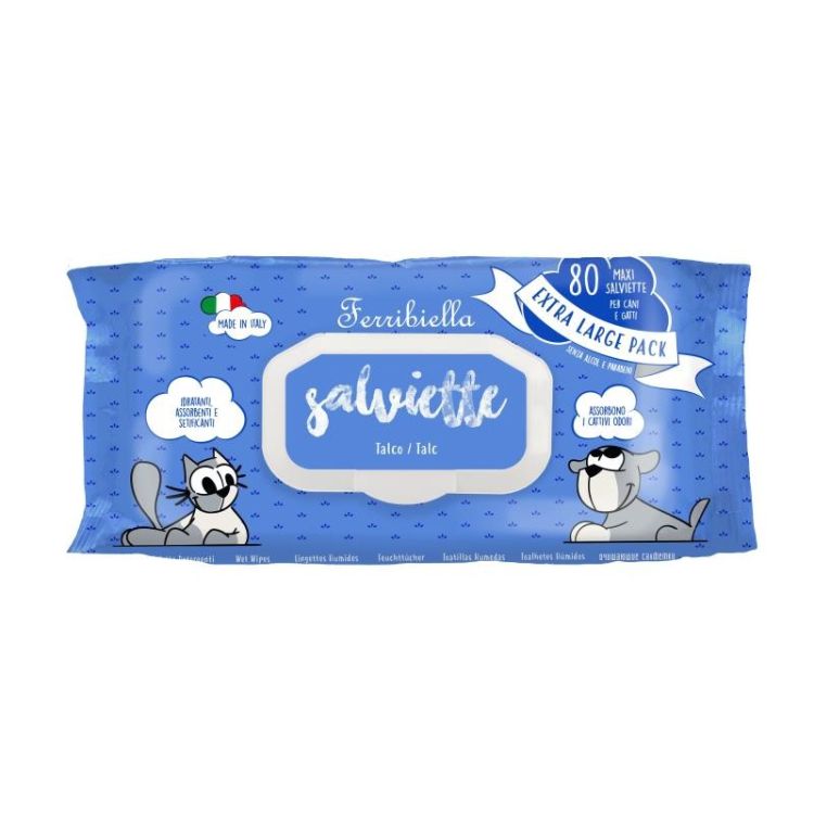 FERRIBIELLA toallitas talco 40 uds