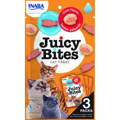 CHURU gato snack juicy bites pescado y almeja 3x11 gr