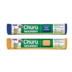 CHURU gato snack dieta nourish atun y pollo 14 gr