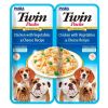 CHURU perro Twin pollo verduras queso con caldo de pollo 2x4