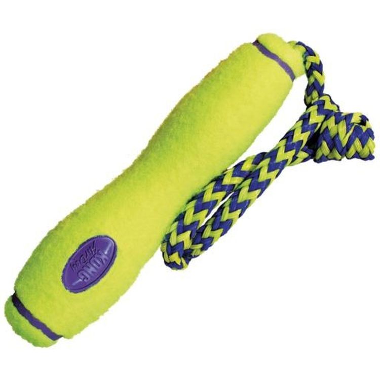 KONG perro juguete palo con cuerda air dog squeaker