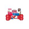 KONG perro juguete hueso goodie bone rojo talla l