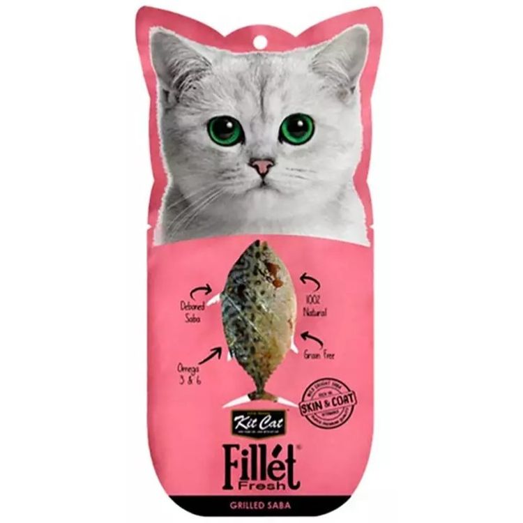 KIT CAT gato snack FilletFresh caballa 30 gr