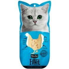 KIT CAT gato snack FilletFresh pollo y pescado ahumado 30 gr