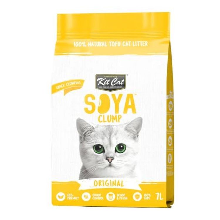 KIT CAT arena SoyaClump Original 7 L