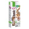 ICA Lolo conejo snack barritas vegetales 90 gr