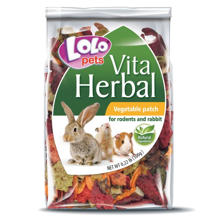 ICA Lolo roedor snack verduras de la huerta 100 gr