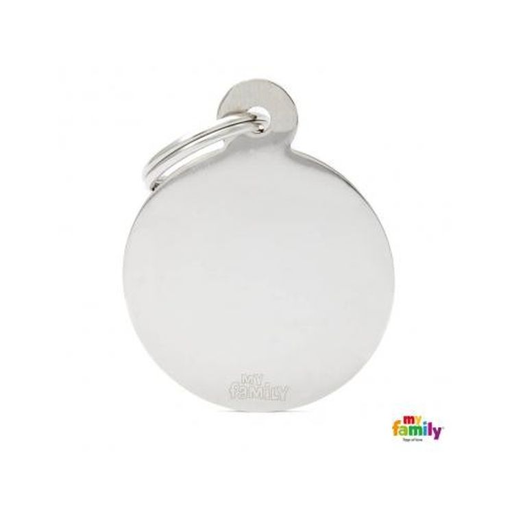 MY FAMILY círculo latón cromado