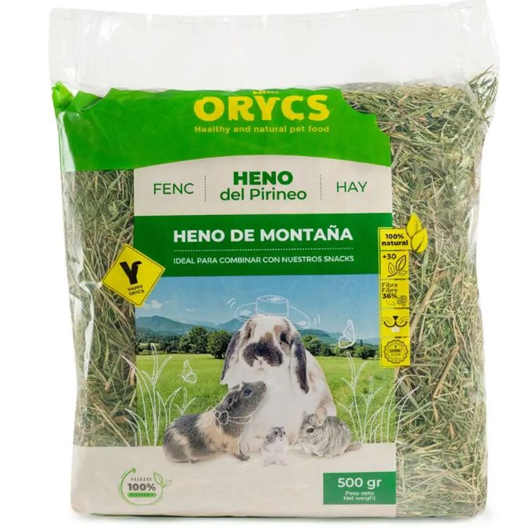 ORYCS roedor heno montaña 500 gr