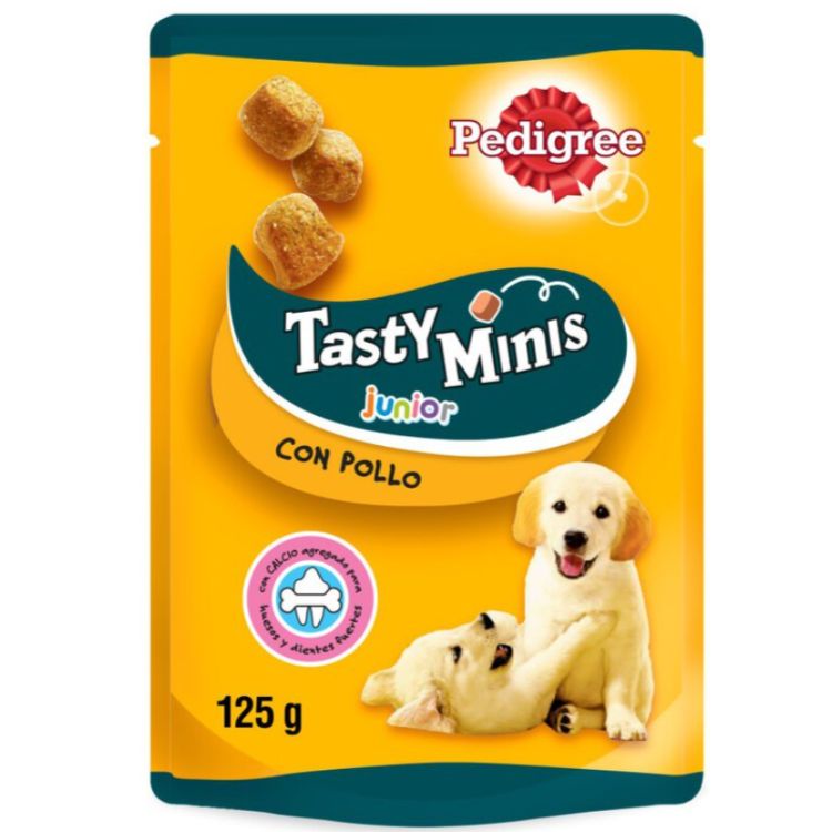 PEDIGREE perro junior snack Tasty mini pollo 120 gr