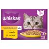 WHISKAS gato adulto Seleccion ave pouch 4x85 gr