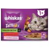 WHISKAS gato adulto Mix chef choice pouch 4x85 gr