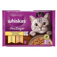 WHISKAS gato adulto Seleccion ave pouch 4x85 gr