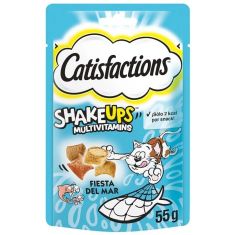 CATISFACTIONS gato snack Shake ups frutos del mar 55 gr