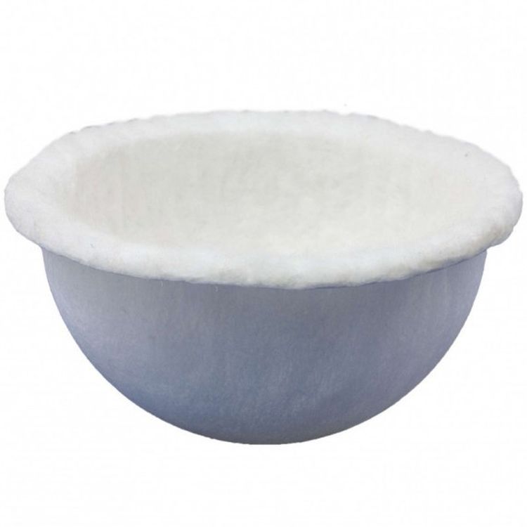 ICA ave nido de fieltro blanco 9.5 cm