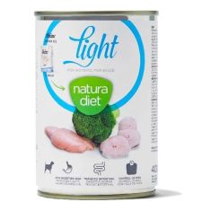 NATURA DIET perro adulto pate light lata 400 gr