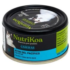 NUTRIKOA gato adulto casera atun y arroz lata 70 gr