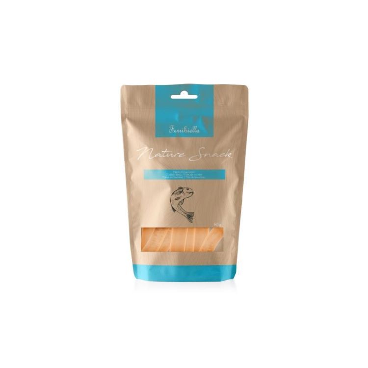 FERRIBIELLA perro snack tiras de pescado 80 gr