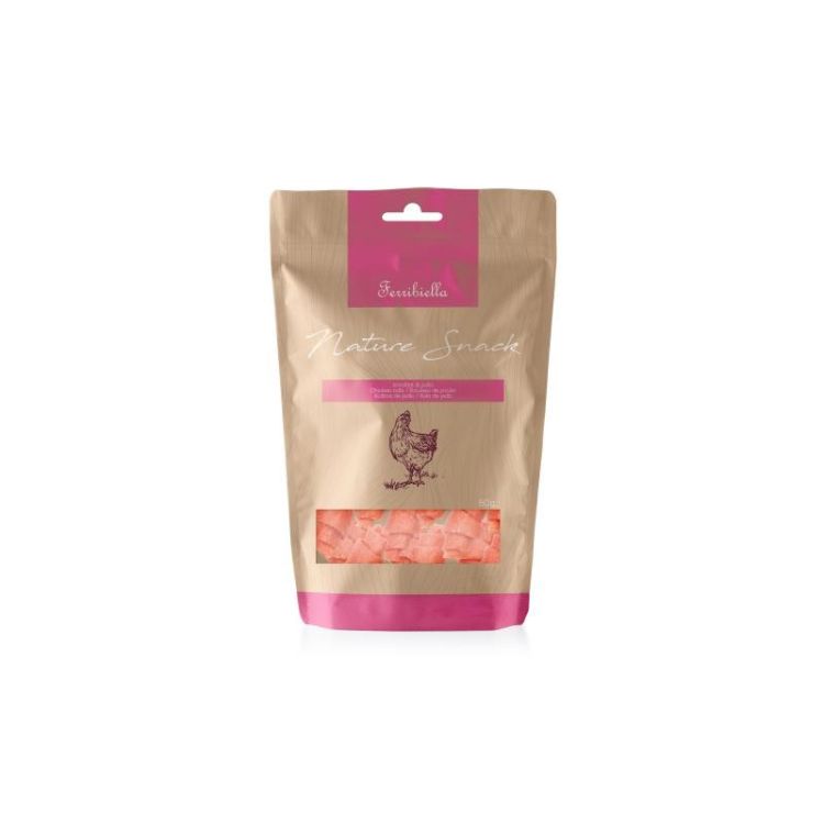FERRIBIELLA perro snack rollos de pollo 80 gr