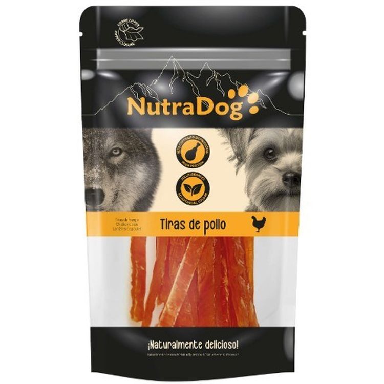 ICA Nutradog perro snack tiras de pollo