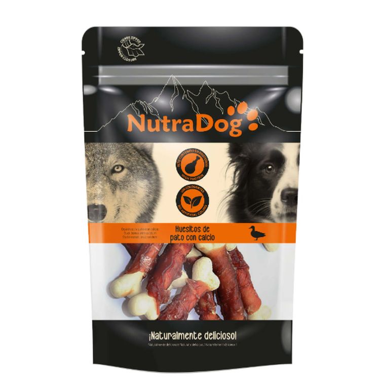 ICA Nutradog perro snack huesitos de pato con calcio
