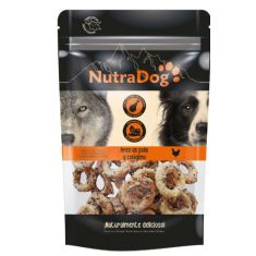 ICA Nutradog perro snack aros de pollo y colageno