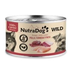 ICA Nutradog perro adulto pollo ternera pato lata