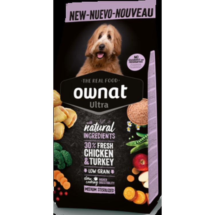 OWNAT perro adulto medium esterilizado Ultra
