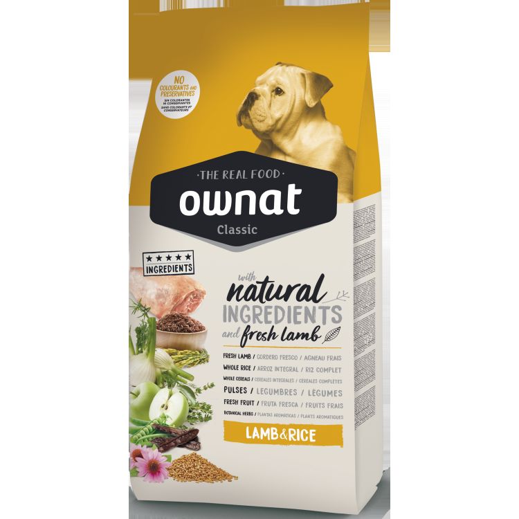 OWNAT perro adulto Classic cordero y arroz