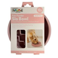 OUTWARD HOUND comedero Slow rosa S