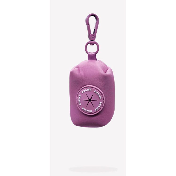 DUKIER perro porta bolsas waterproof malva
