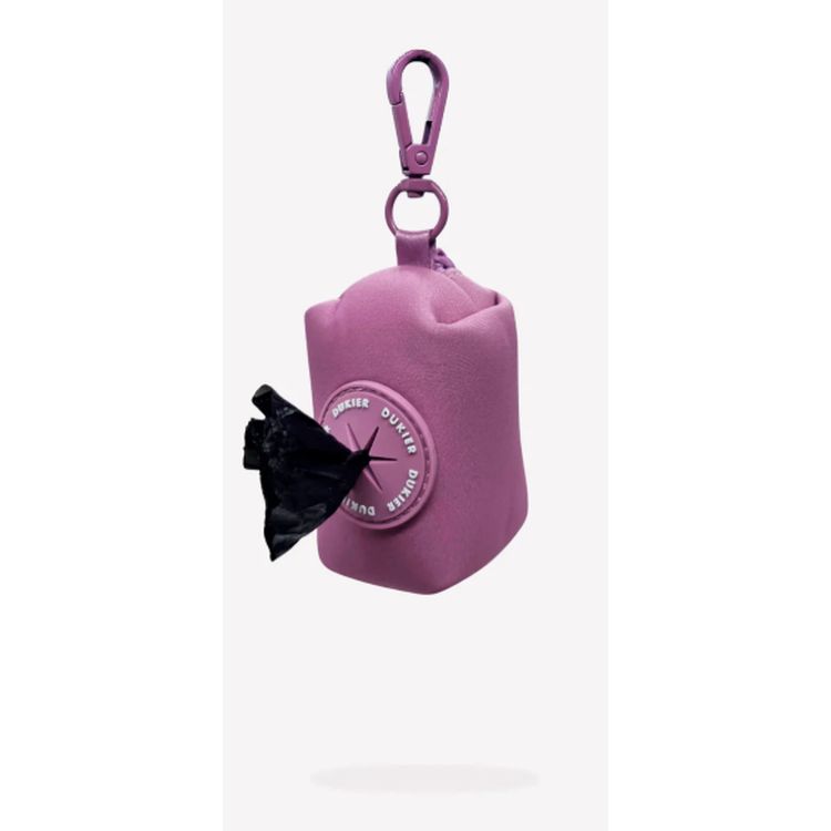 DUKIER perro porta bolsas waterproof malva