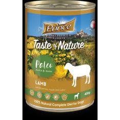 PRINCE perro adulto cordero romero manzana zanahoria lata