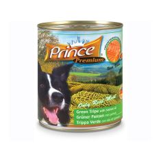 PRINCE perro adulto tripa verde aceite salmon lata 800 gr