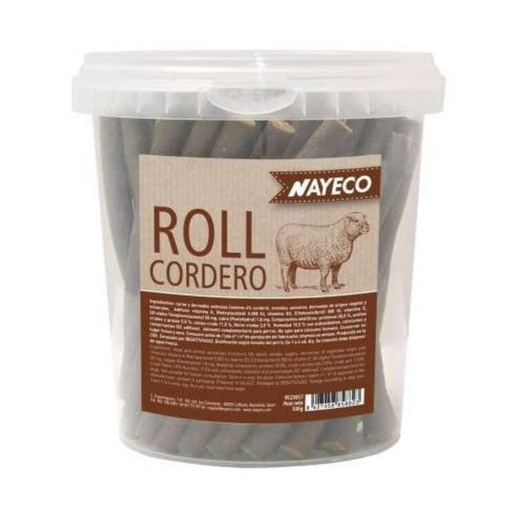 NAYECO perro snack Roll cordero 500 gr